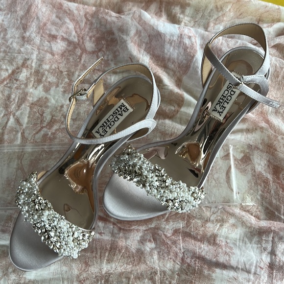 Badgley Mischka Katy Springtime Stiletto Lavende - Picture 8 of 9